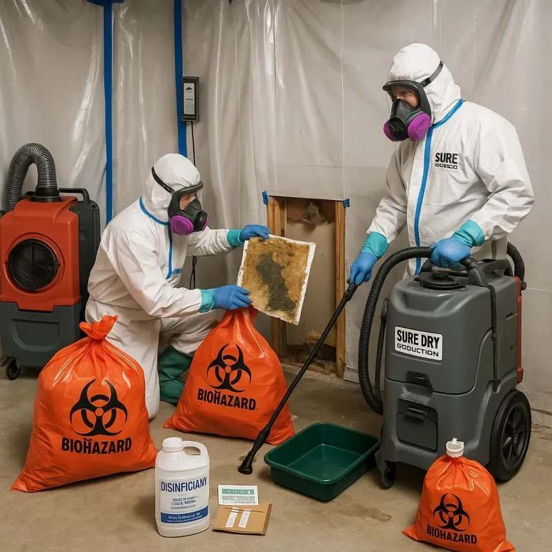 Contaminated Water Handling Protocols process in Daniel, UT