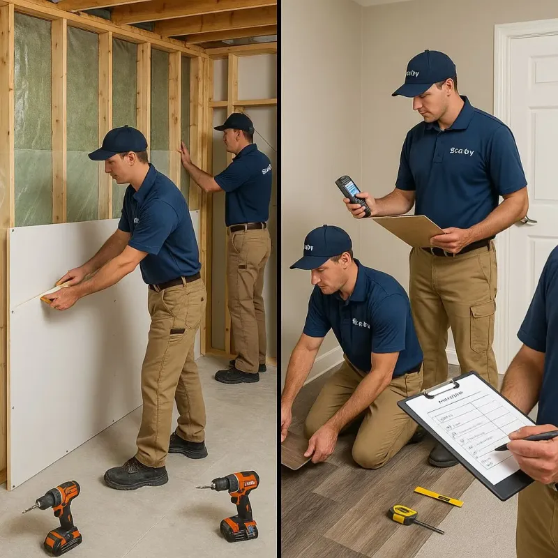 Repairs and Reconstruction process in Daniel, UT